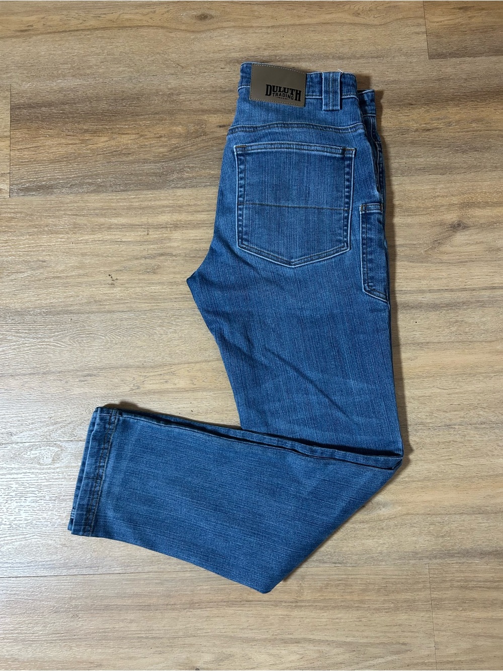Duluth Trading Co Men’s Indigo Straight Jeans